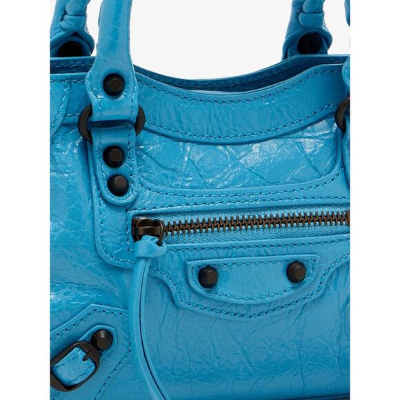 Balenciaga Women Le City Nano Leather Crossbody Bag - Picture 5 of 5